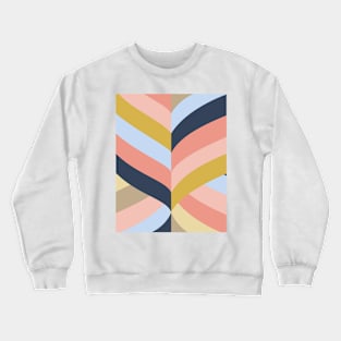 SUNSET MINIMAL STRIPES Crewneck Sweatshirt